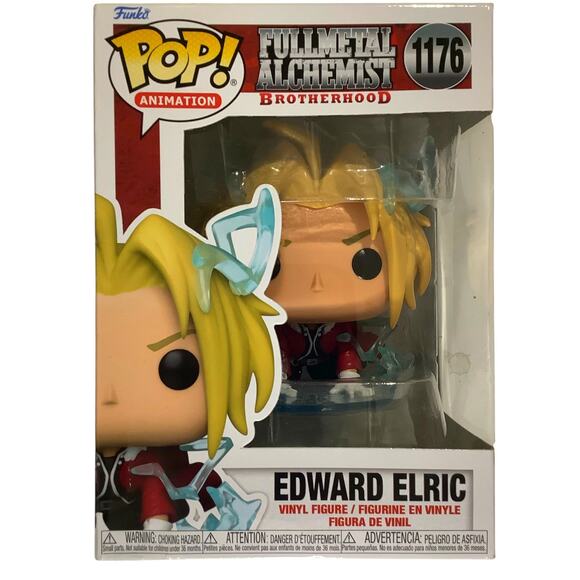 Funko POP Animation #1176 Fullmetal Alchemist Brotherhood Edward Elric DRM220609 - Picture 1 of 7